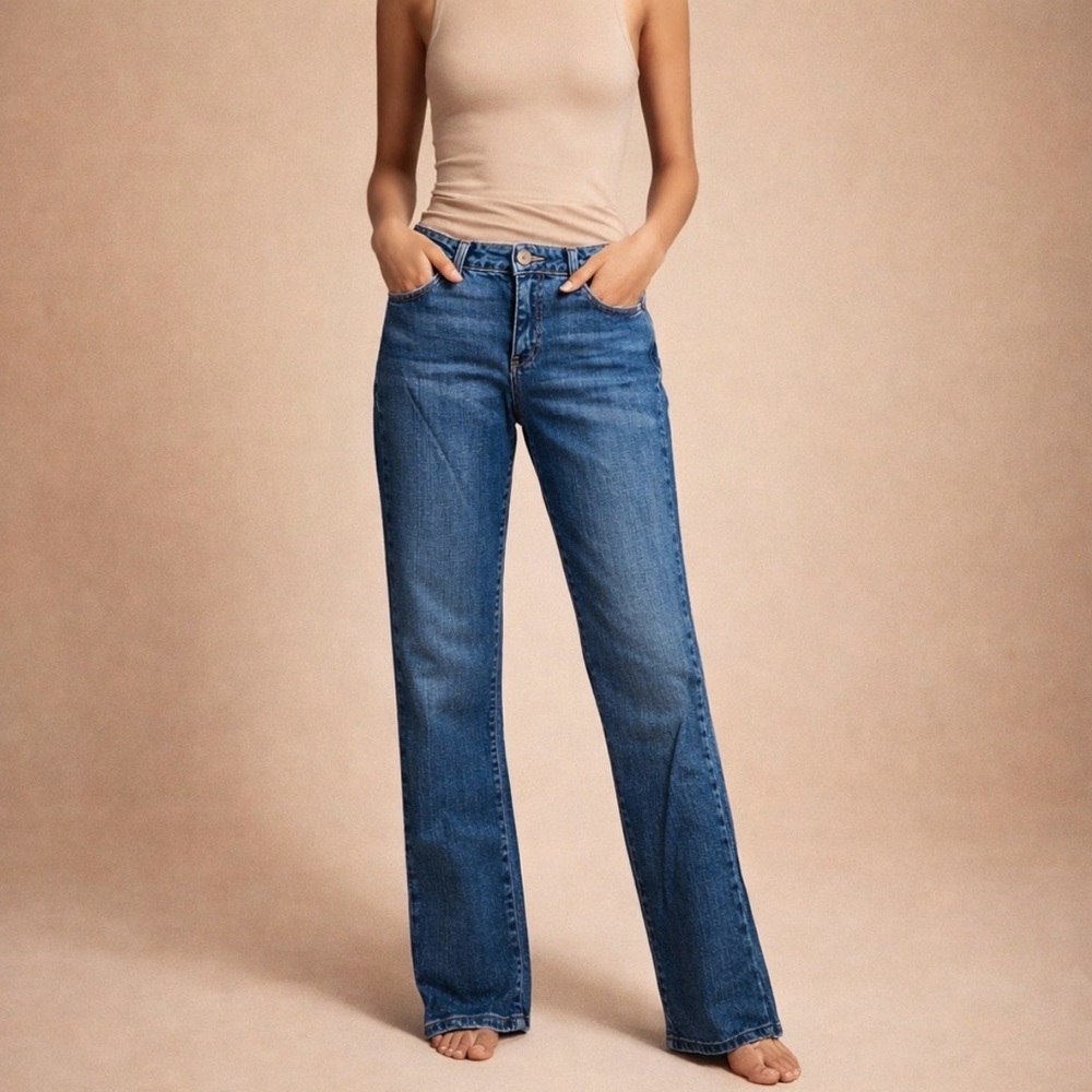 Red Label Levi’s Mid Rise Skinny Jeans Blue Denim Women’s Size 12